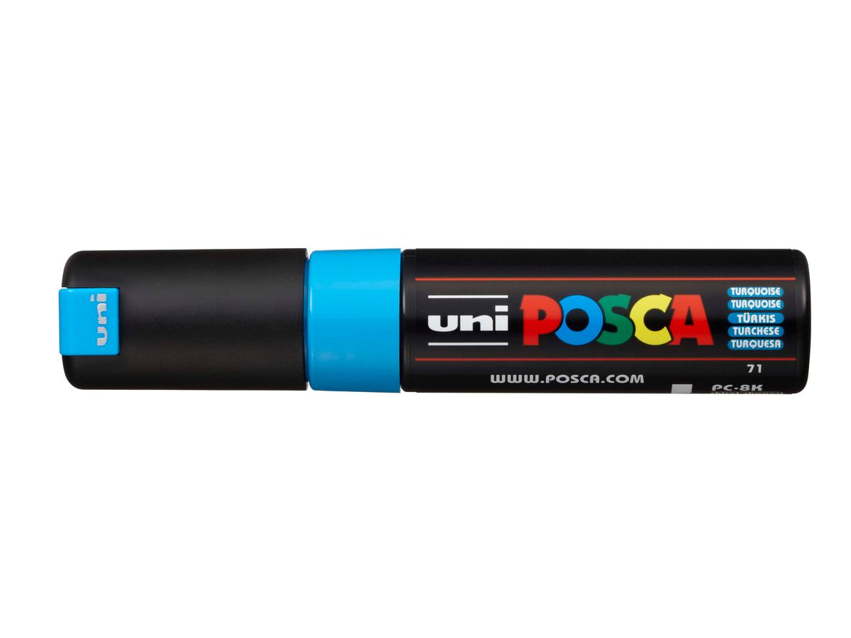 POSCA Marker 8mm PC8KTURQUOIS turchese (4902778107614)