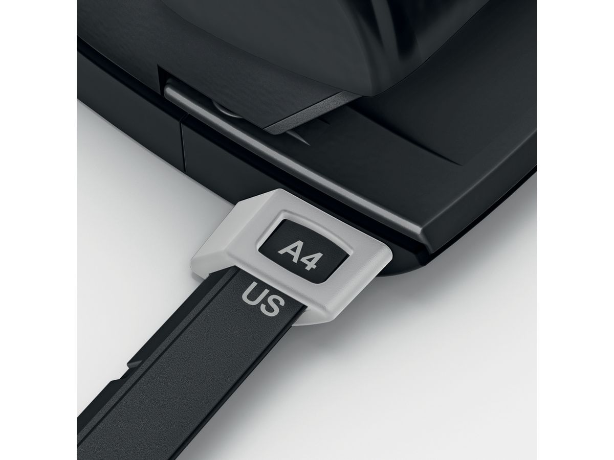 LEITZ Locher NeXXt Recycle 5003-00-95 schwarz, CO2 neutral 30 Blatt (4002432127047)