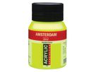 AMSTERDAM Peinture acrylique 500ml 17722562 reflex jaune 256 (8712079394967)