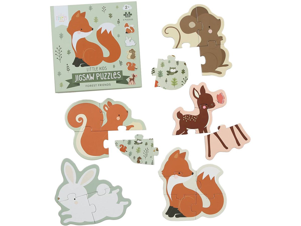 ALLC Puzzle PGPUFF05 Forest friends 5-teilig (8719715002248)