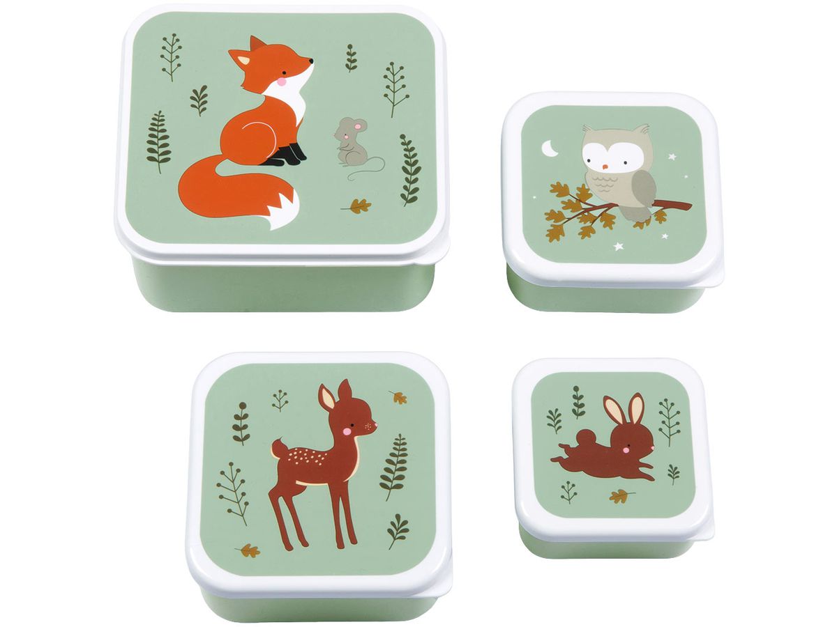 ALLC Lunch & Snackbox Set SBSEFF45 Forest friends (8719715001951)