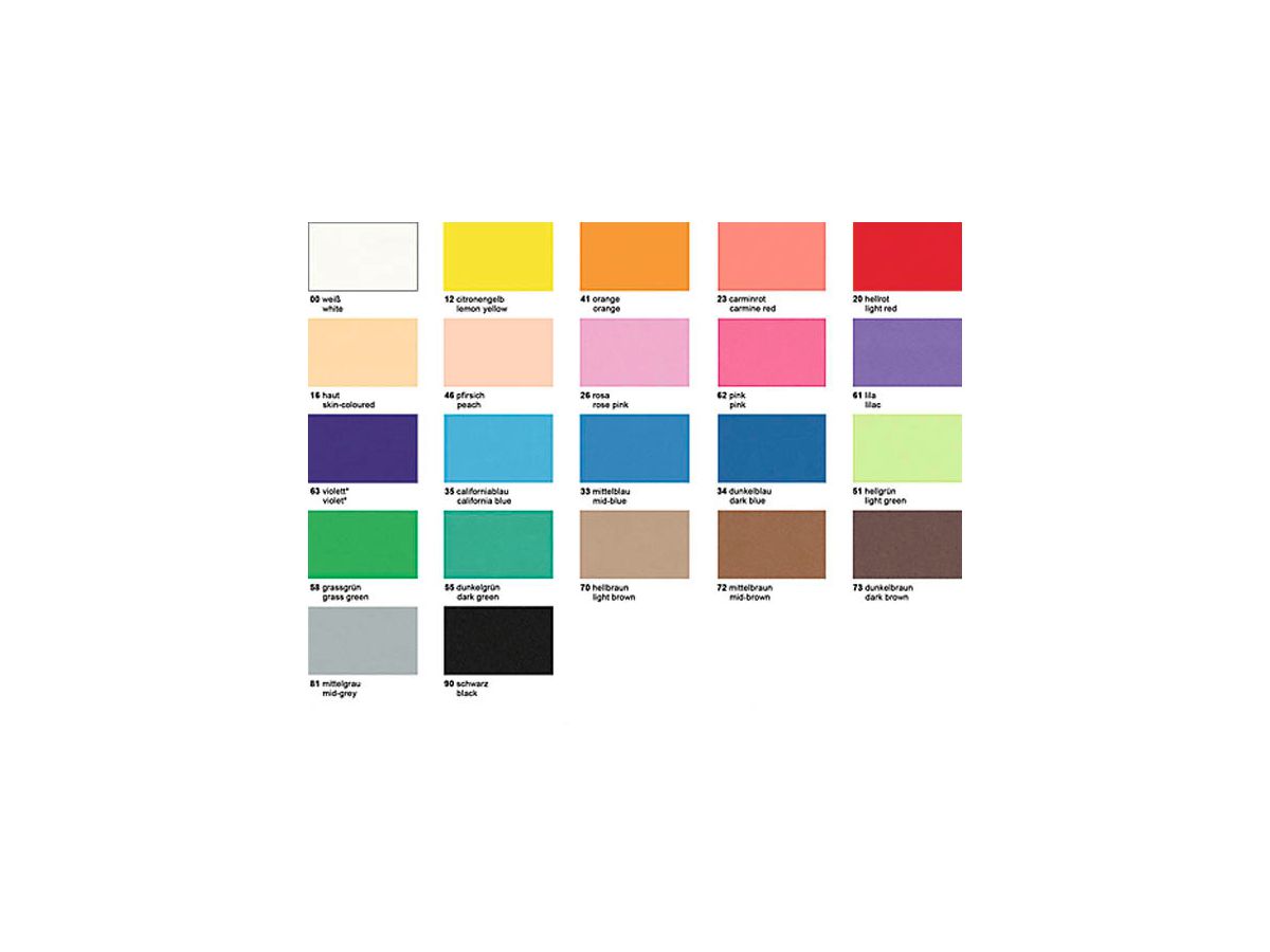 URSUS Gomma spugna 20x30cm 8350000 bianco 10 pezzi (4008525408109)