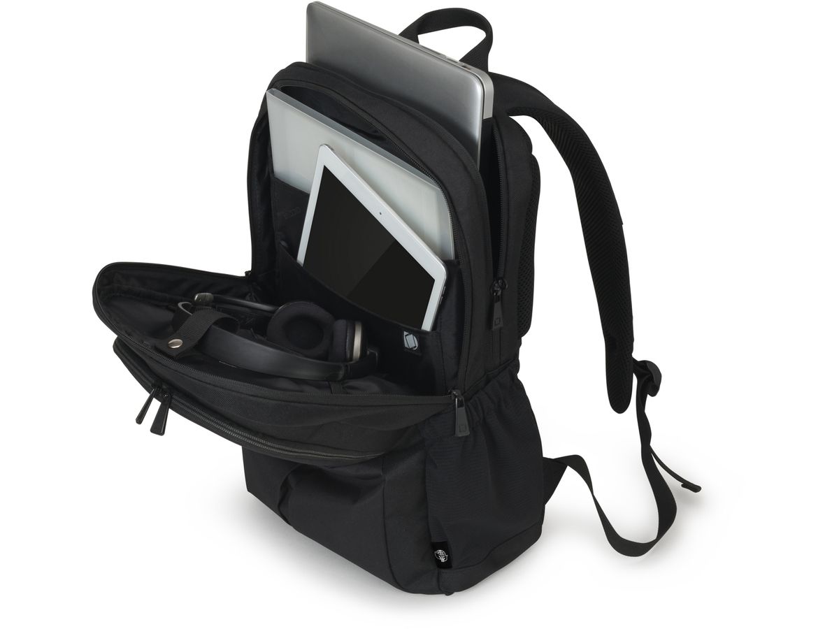 DICOTA Eco Backpack SCALE D31696-RPET 15-17.3 inch Black (7640158668740)