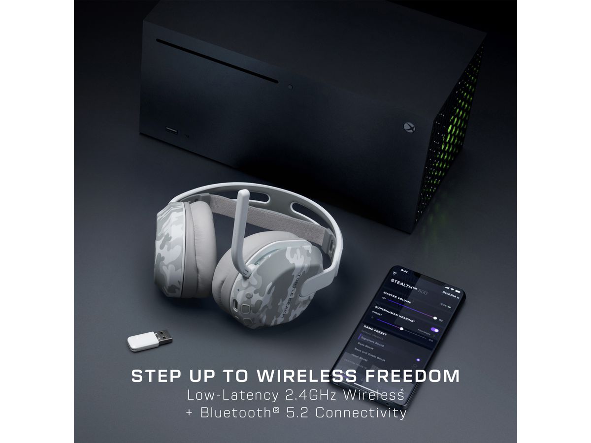TURTLE BEACH Stealth 500, Arctic Camo TBS-2103-95 Wireless Headset for XB (0731855021079)