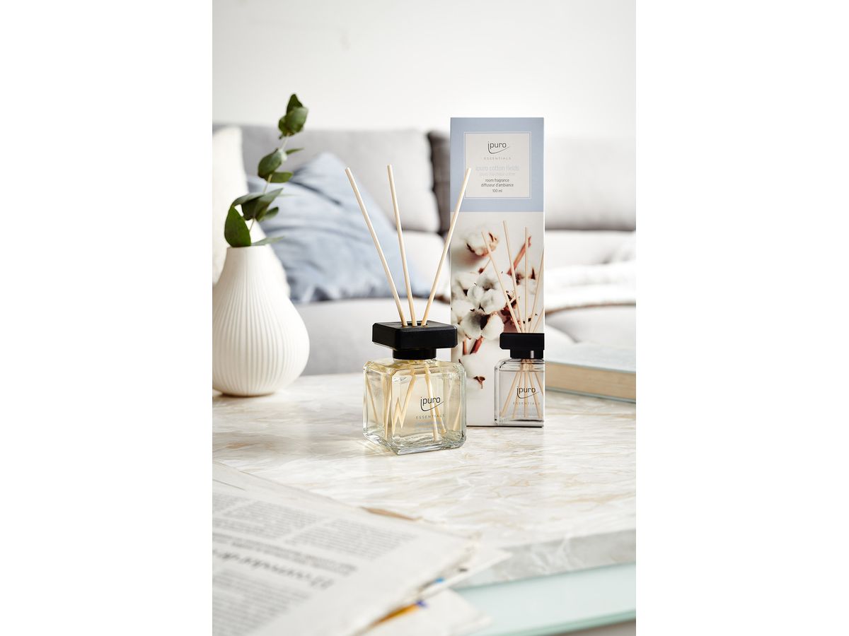 IPURO Fragranza ambienti Essentials 050.5030.10 Cotton Fields 100ml (4051281967403)