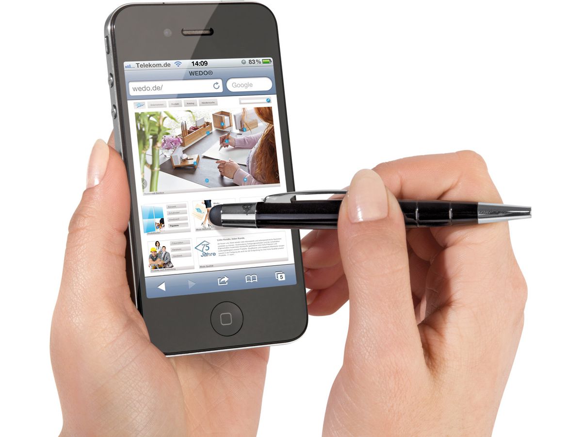 WEDO Touch Pen Mini 2-in-1 26115099 ass. Display (4003801806655)