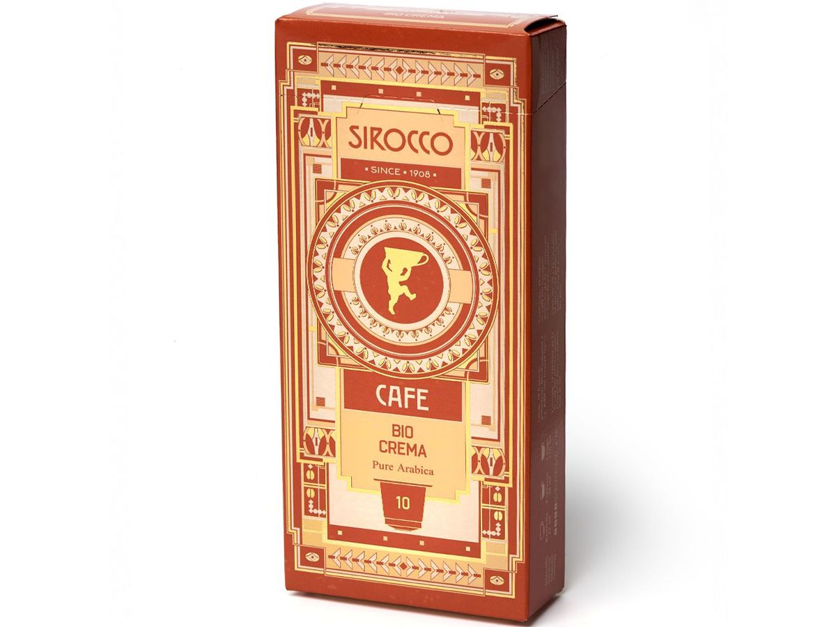 SIROCCO Kaffeekapseln 2960 Bio Crema 10 Stk. (7611864028609)