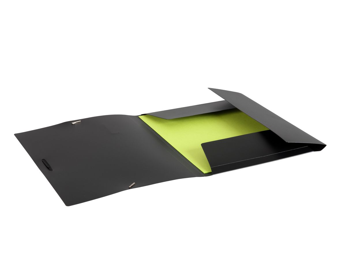 DUFCO Gummibandmappe A4 51500.0364 schwarz Kunststoff (7610259036403)