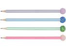 ROOST Bleistift Glitter Ball TSKY-P06 farbig assortiert (7613058036162)