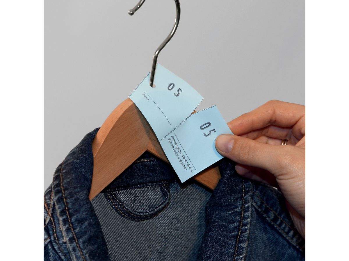 SIGEL Blocco guardaroba GN500 num.1-500,2fbg,ass.,5x100 fl. (4004360842078)