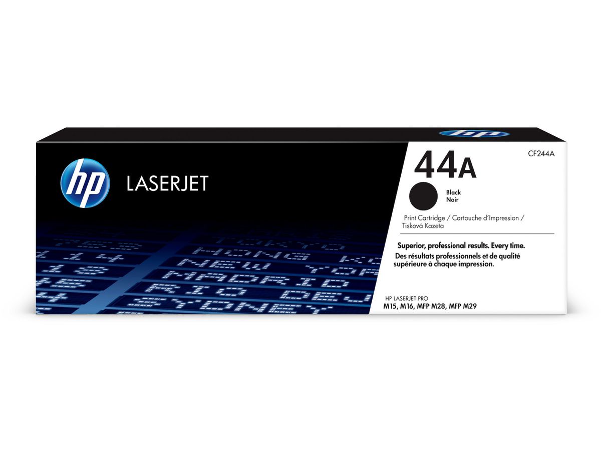 HP Toner-Modul 44A black CF244A LJ Pro M15/MFP M28 1000 S. (0190781977902)