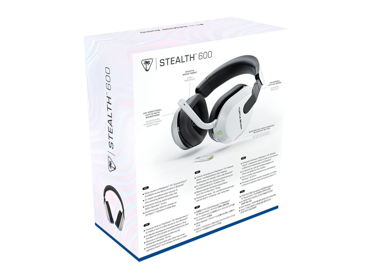 TURTLE BEACH Stealth 600 GEN3, White TBS-3102-15 Wireless Headset for PS5 (0731855031030)