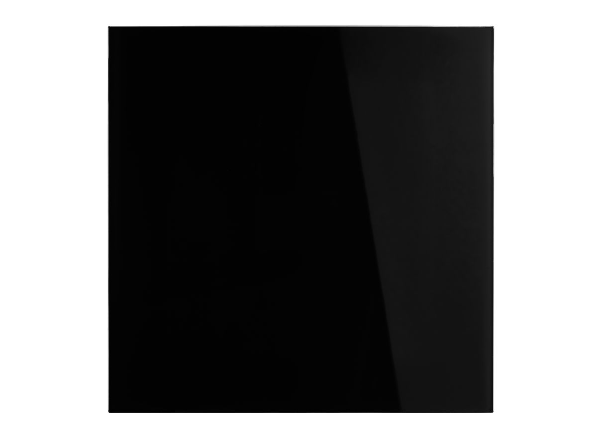 MAGNETOPLAN Design-Glasboard 400x400mm 13401012 schwarz, magnetisch (4013695057064)
