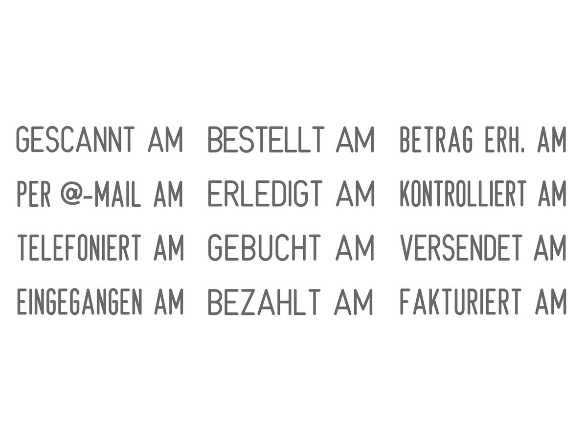 TRODAT Tampon Printy D 4817D-EK-SC 12 textes 4x46mm (9010835170022)