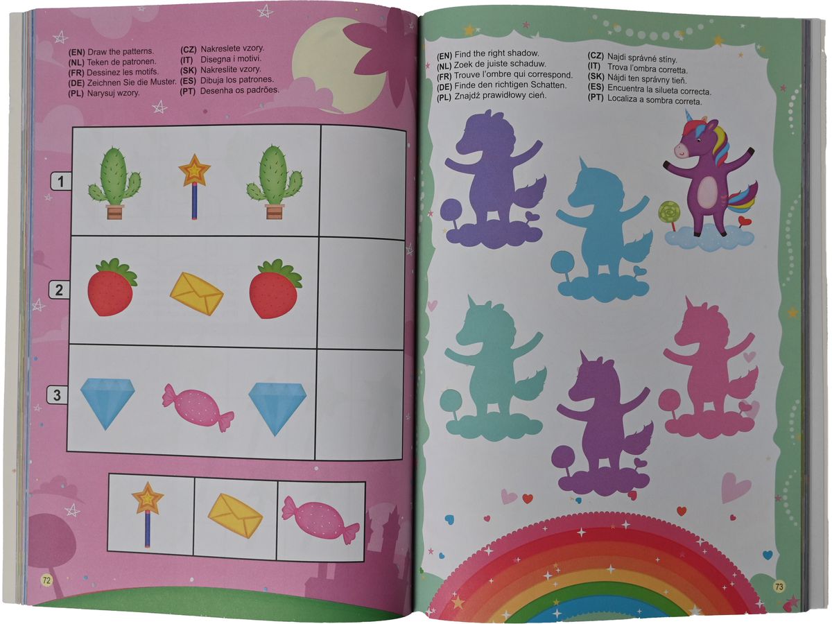 ROOST Livre activités et coloriage B1070 2 feuilles autocollants (8711851107030)