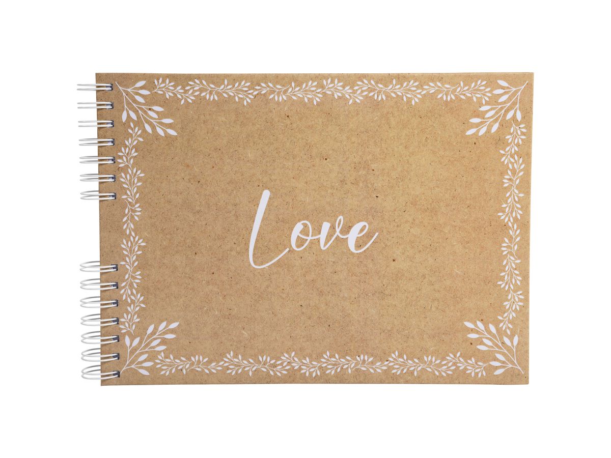 EXACOMPTA Album spirale 32x22cm 16234E blanche 50pages (3130630162346)