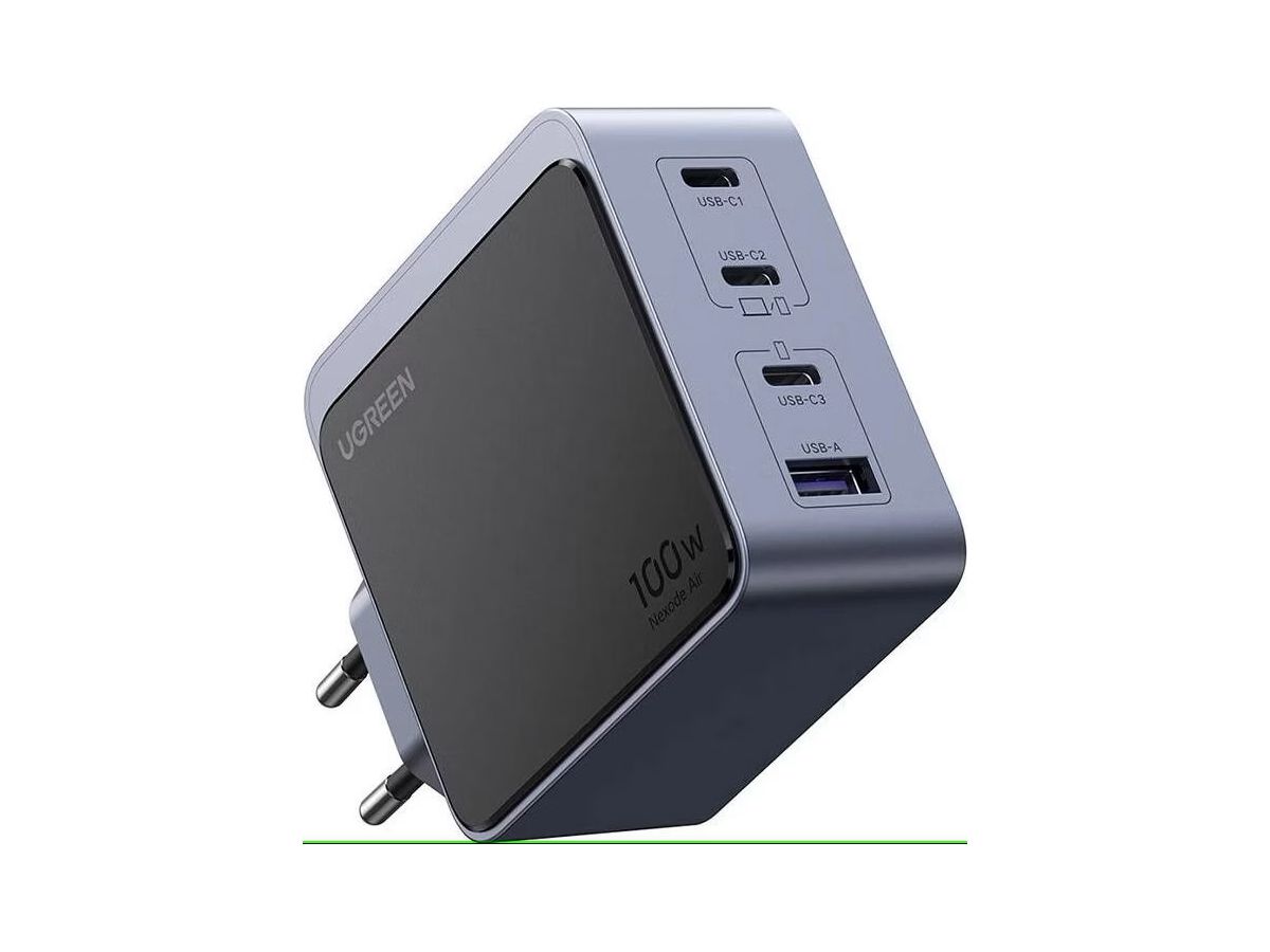 UGREEN USB-C Wallcharger Nexode S 35043 100W,4-Port,GaN,FastCharg. (6941876230433)