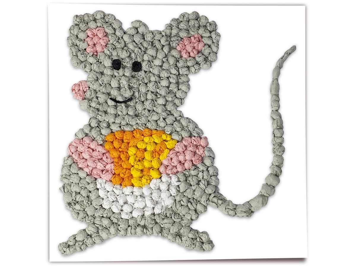 URSUS Kit d'images boulett. papier 21290006 Animaux compagnie 6 feuilles (4008525241591)