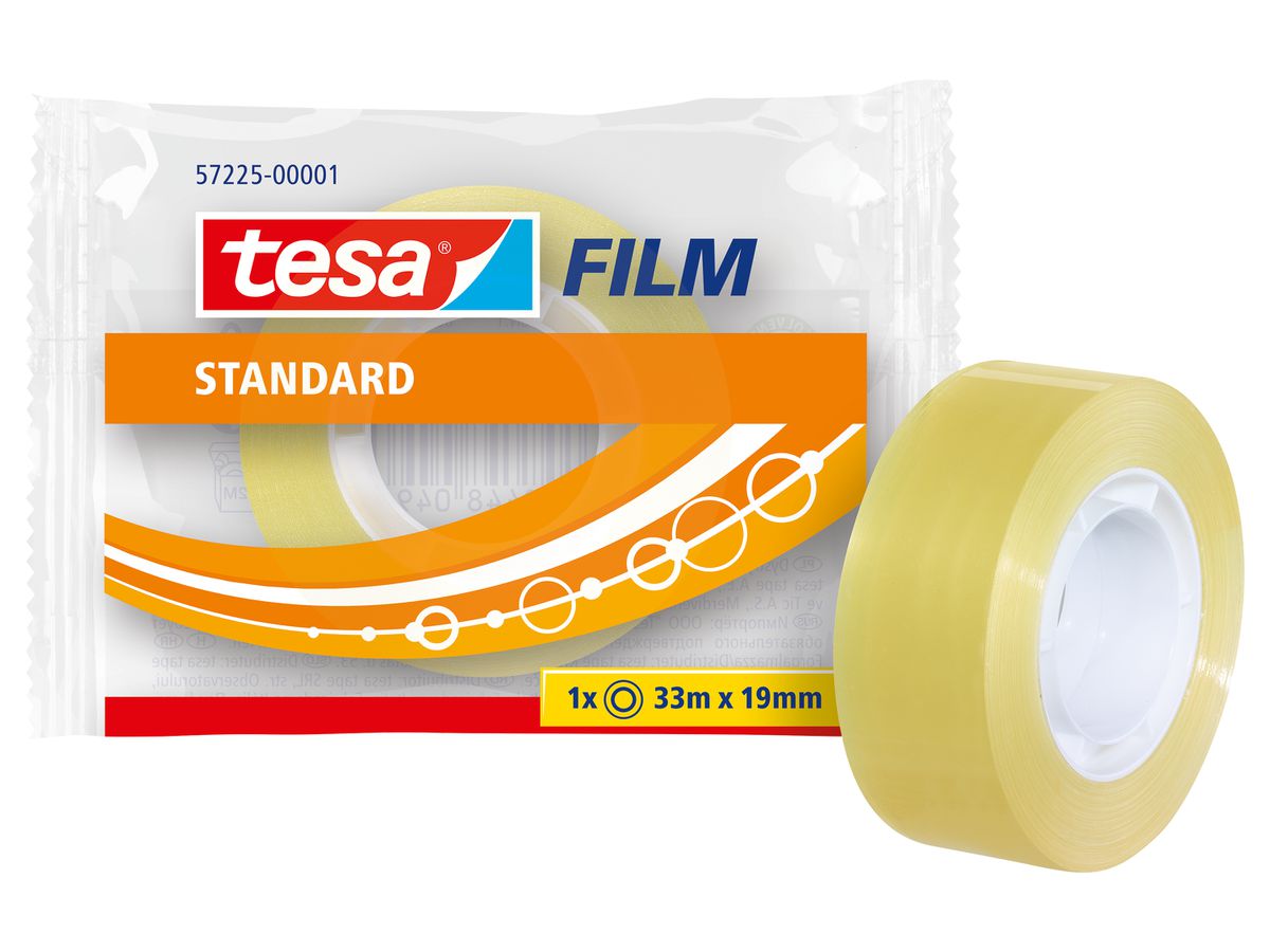 TESA Klebeband 19mmx33m 572250000 transparent (4042448049605)
