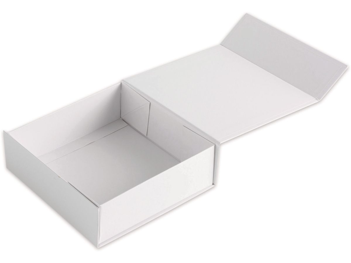 ELCO Geschenkbox magnetisch 82110.10 weiss, 15x15x5cm 5 Stk. (7611722021636)