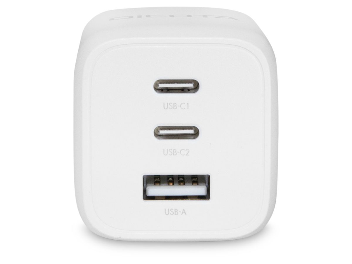 DICOTA 3-Port GaN Wall Charger 65W D32054 EU (7640239421318)