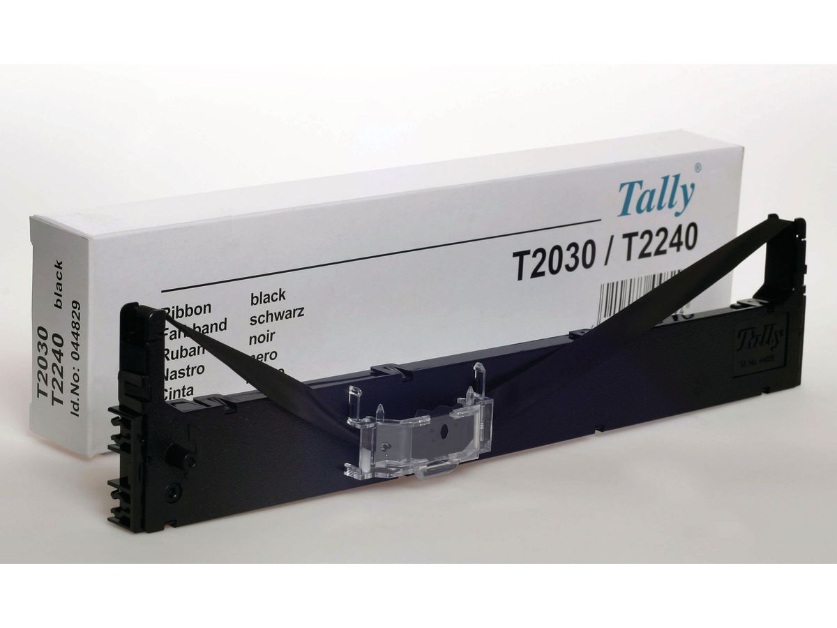 TALLY Farbband Textil schwarz 044829 T 2030 4 Mio. Zeichen (4010477448294)