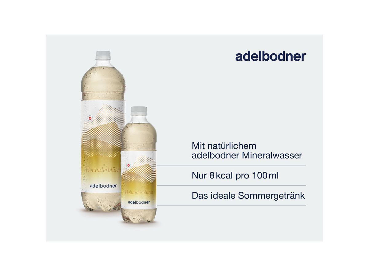 ADELBODNER Holunder-Melisse 152055 150 cl, 6 Stk. (7610338133061)