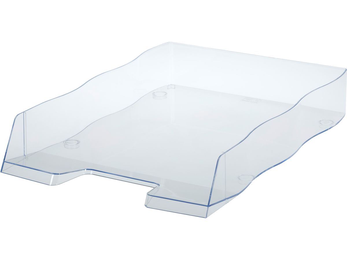 STYRO Corbeille à courr. styrofile 30-1030.02 transparent (7612176103442)