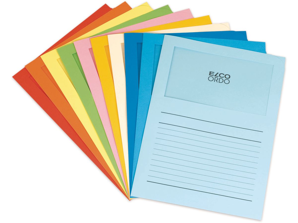 ELCO Organisationsmappe Ordo A4 29488.00 classico, assortiert 100 Stück (7610425974003)