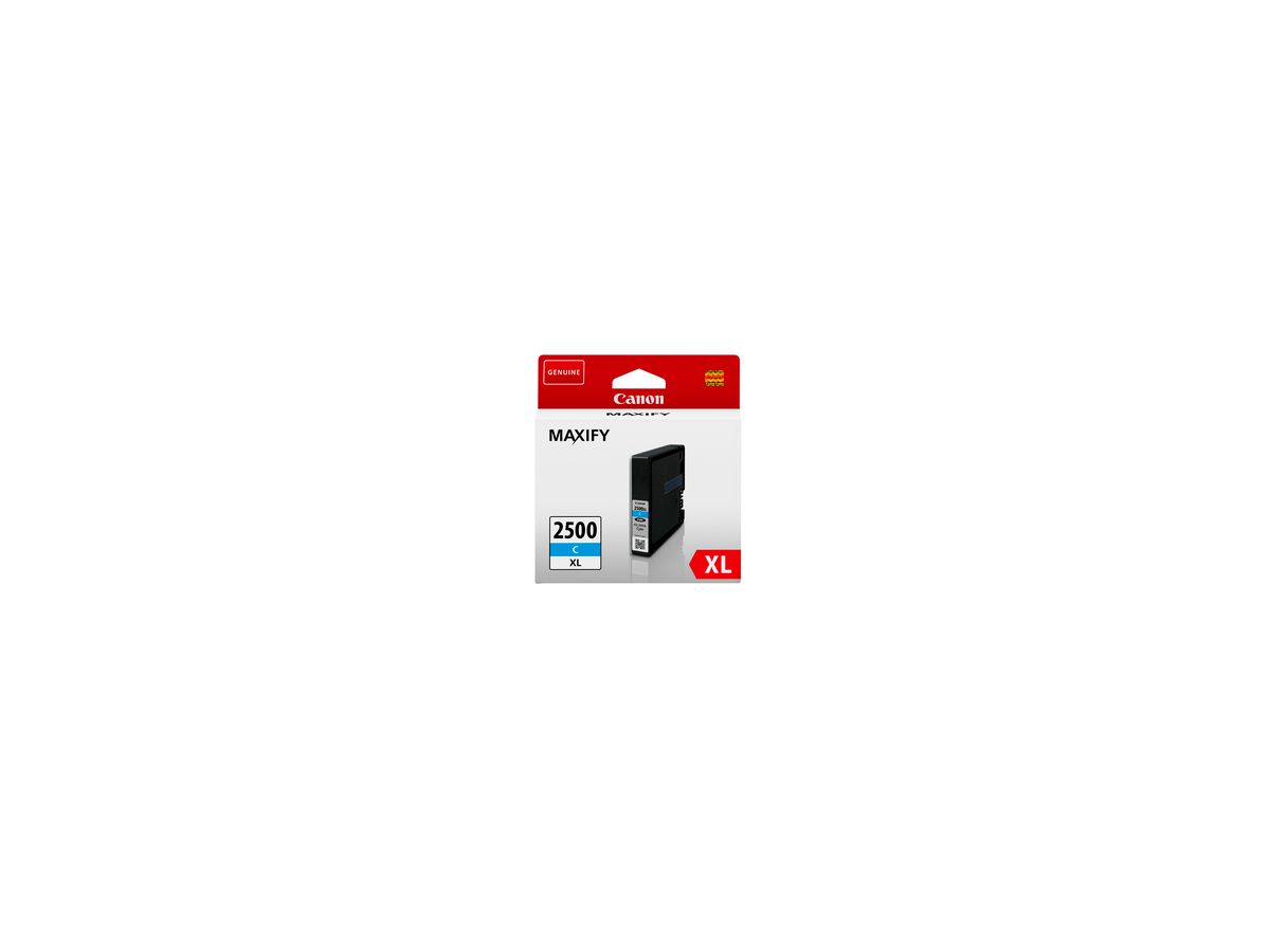 CANON Cart. d'inchiostro XL cyan PGI-2500XL C MAXIFY MB5050/MB5350 19,3ml (4549292004915)