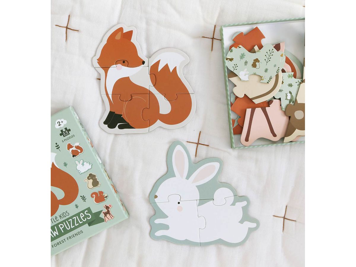 ALLC Puzzle PGPUFF05 Forest friends 5-teilig (8719715002248)