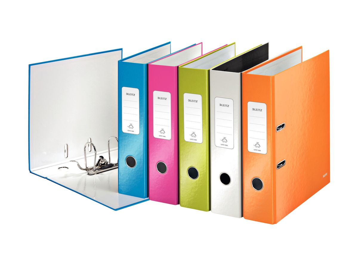 LEITZ Costa per cartella 46x111mm 16920085 autoadesivo 50 pezzi (4002432102167)