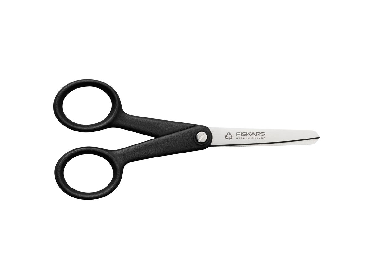 FISKARS Ciseaux Hobby Recycling 13cm 1074542 noir, droitiers et gaucher (6424002019428)