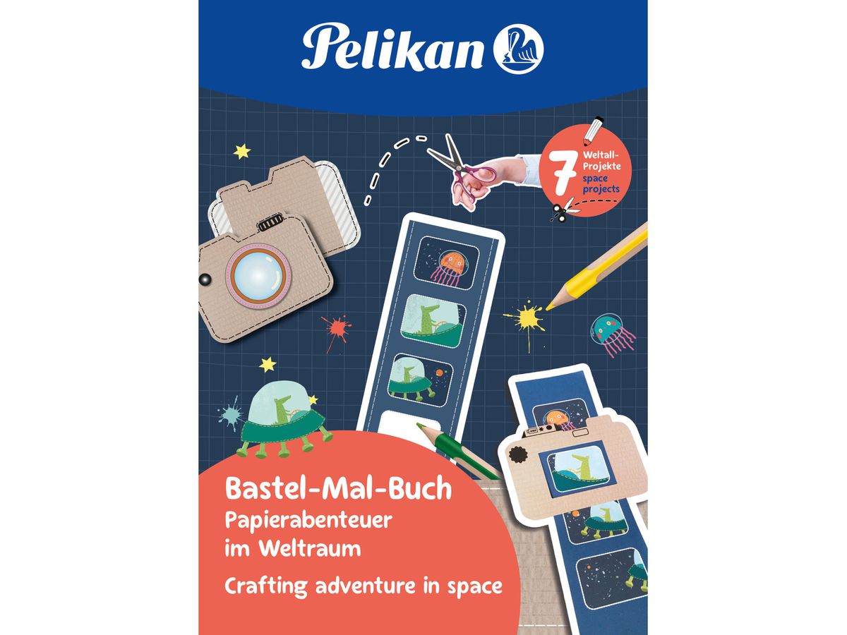 PELIKAN livre de bricolage espace 101561 A4 140g/m2 (4012700101563)