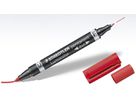 STAEDTLER Lumocolor DUO 348 0.6/1.5mm 348-2 rot perm. (4007817348000)