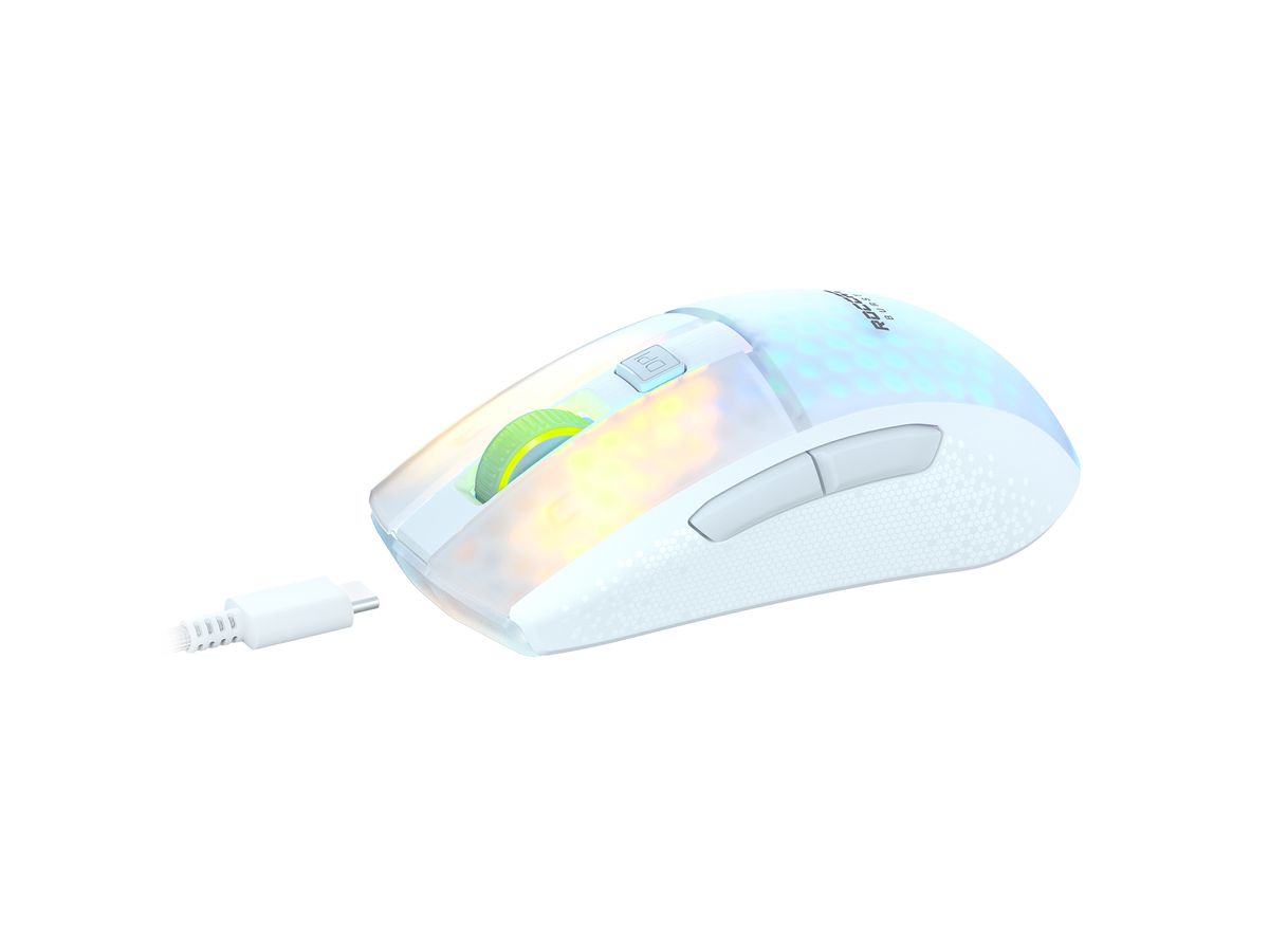ROCCAT Burst Pro Air RGB Gam. Maus ROC-11-436 Wirel.Titan switch opt.White (0731855514366)