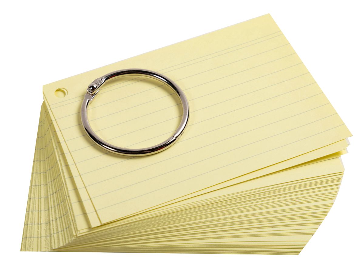 EXACOMPTA Display Flashcards A6/A7 10380E ass. 38PK à 50 pcs. (3130630103806)