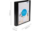 BIELLA Zeigebuch Creative XL#2 2.5cm 44342502U schwarz, 4-Ring A4 (7611365331116)
