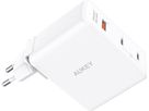 AUKEY OmniaMix II 140W GaN PD PA-B7O WH 3-Port, Wall charger White (0689323785797)