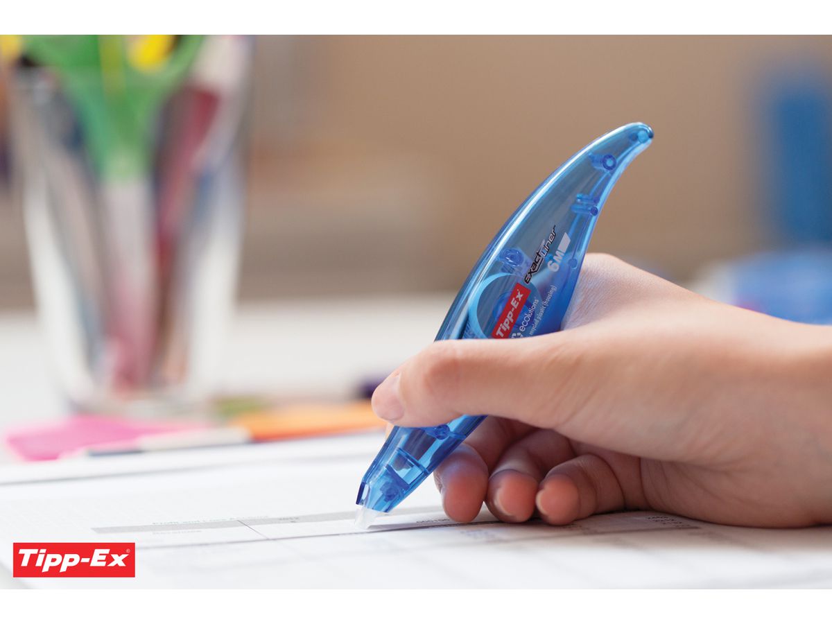 TIPP-EX Korrekturroller Exactliner 8104755 ECOlution 5mmx6m 10 Stück (3086126101385)