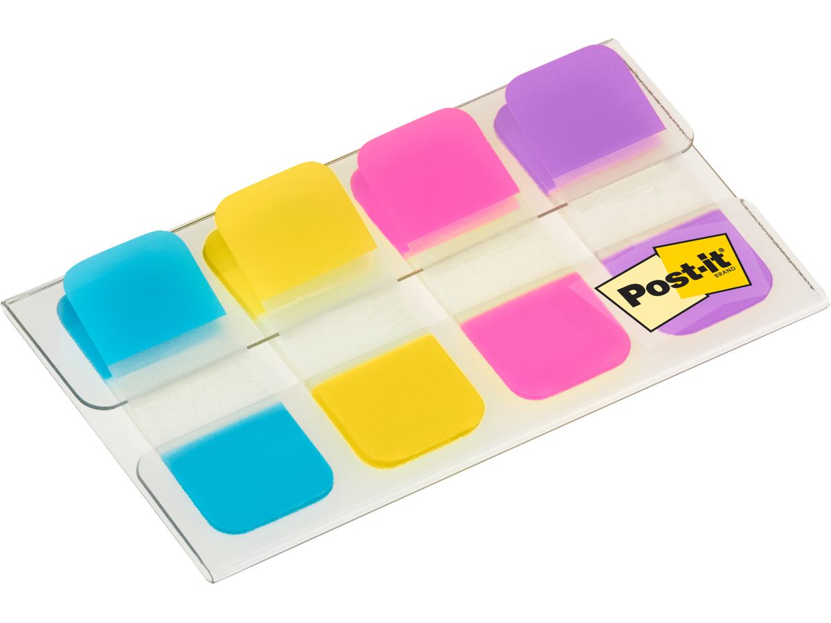 POST-IT Index Strong schmal 16x38mm 676-AYPV 4-farbig 4x10 Stück (4054596002722)