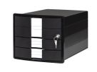 HAN Set tiroirs IMPULS A4/C4 24.70 noir 3 tiroirs (4012473100978)