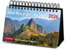 HARENBERG Tischkalender 2026 2763900+26 Reise um die Welt DE 23x17cm (9783840036118)