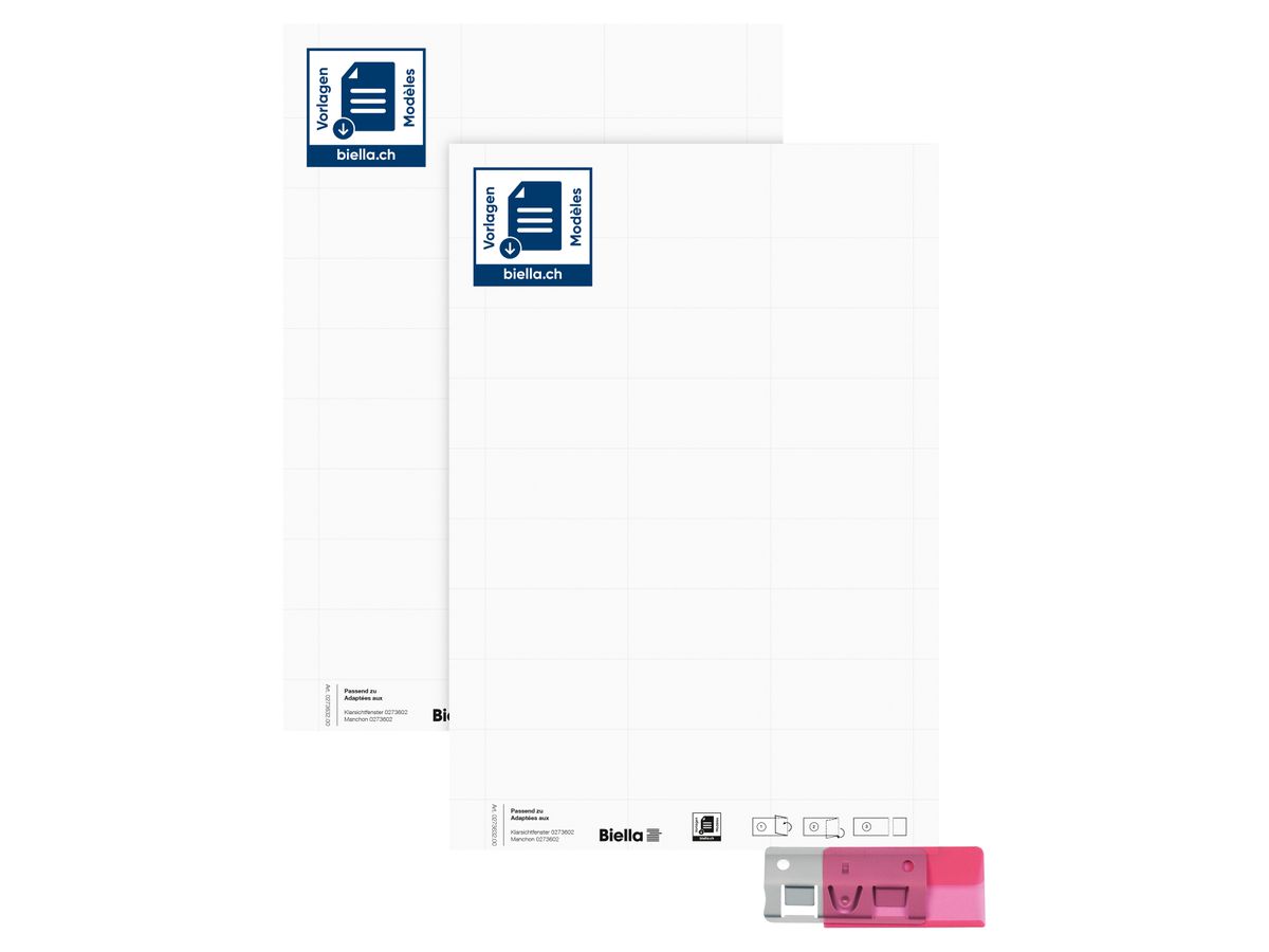 BIELLA Etichette cartelle sos.60x30mm 27363200U bianco 270 pzi. (7611365259076)
