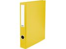 BIELLA Cart. anelli Dinor-Quatro 4cm 12644420U giallo, 4-anelli A4 (7611365255948)