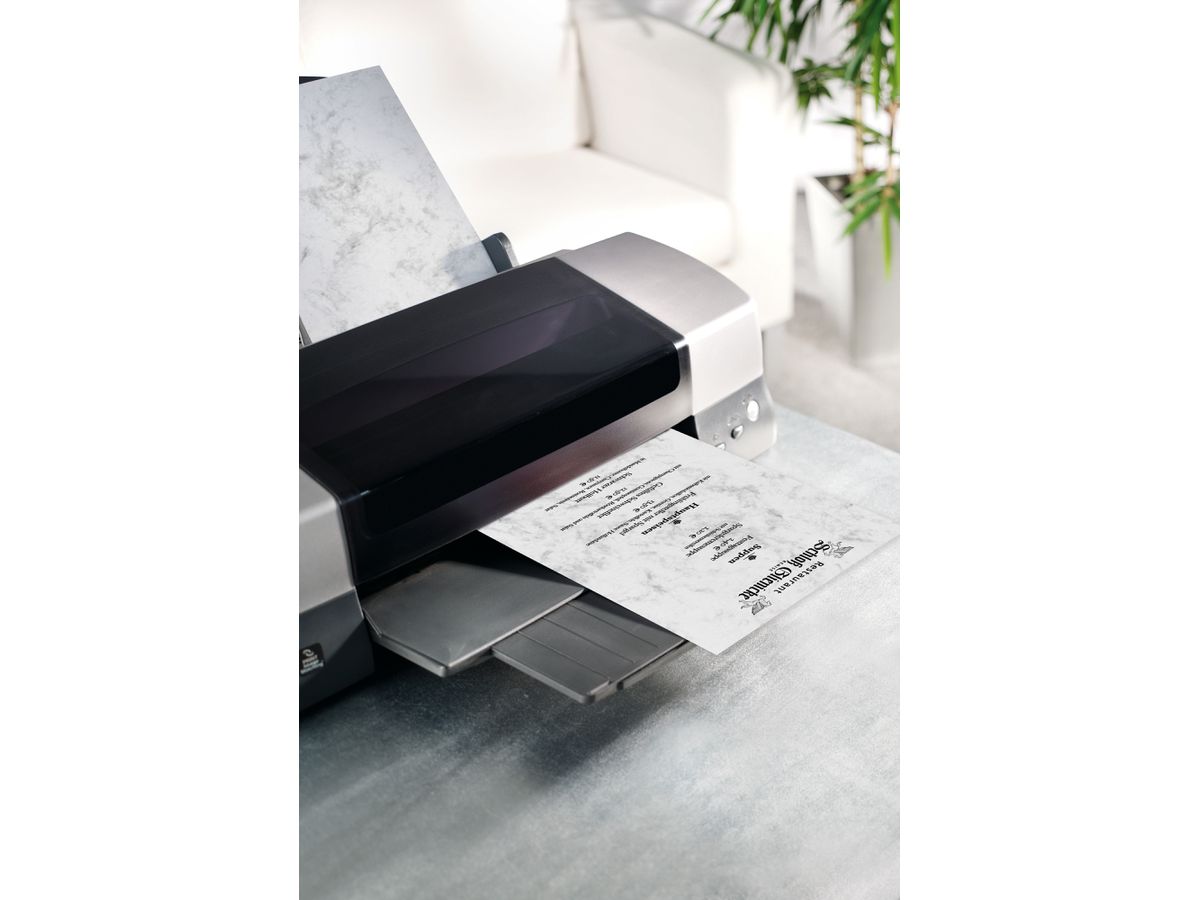 SIGEL Design-Papier A4 DP396 200g, Marmor 50 Blatt (4004360927089)