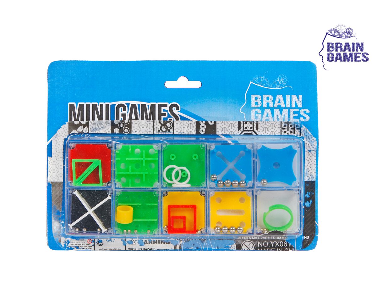 ROOST Brain Games 621185 Minipuzzle 10 Teile (8713219446690)