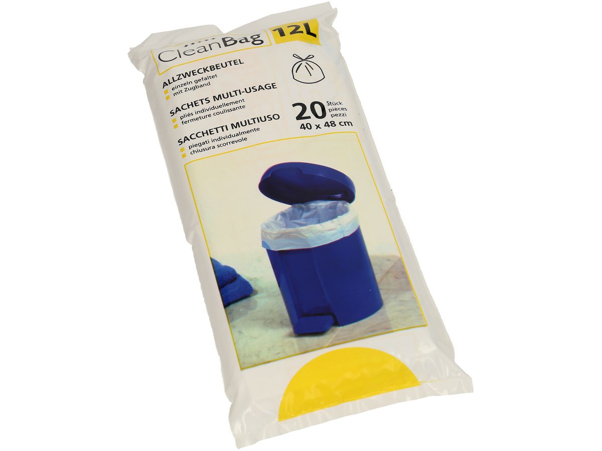 CLEANBAG Allzweckbeutel 2698 12lt, 20 Beutel (7640113796983)
