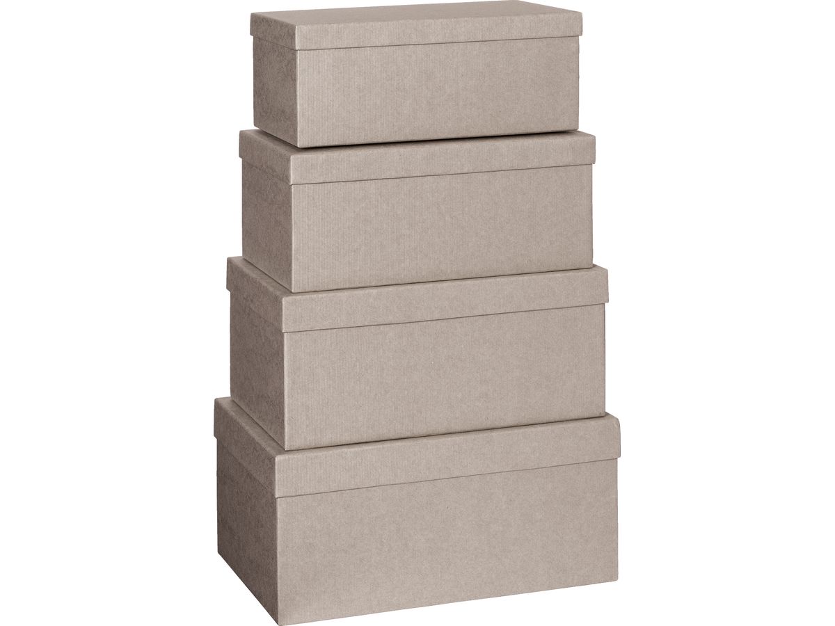 STEWO Geschenkbox One Colour 2552616666 grau 4 Stk. (7613074073264)