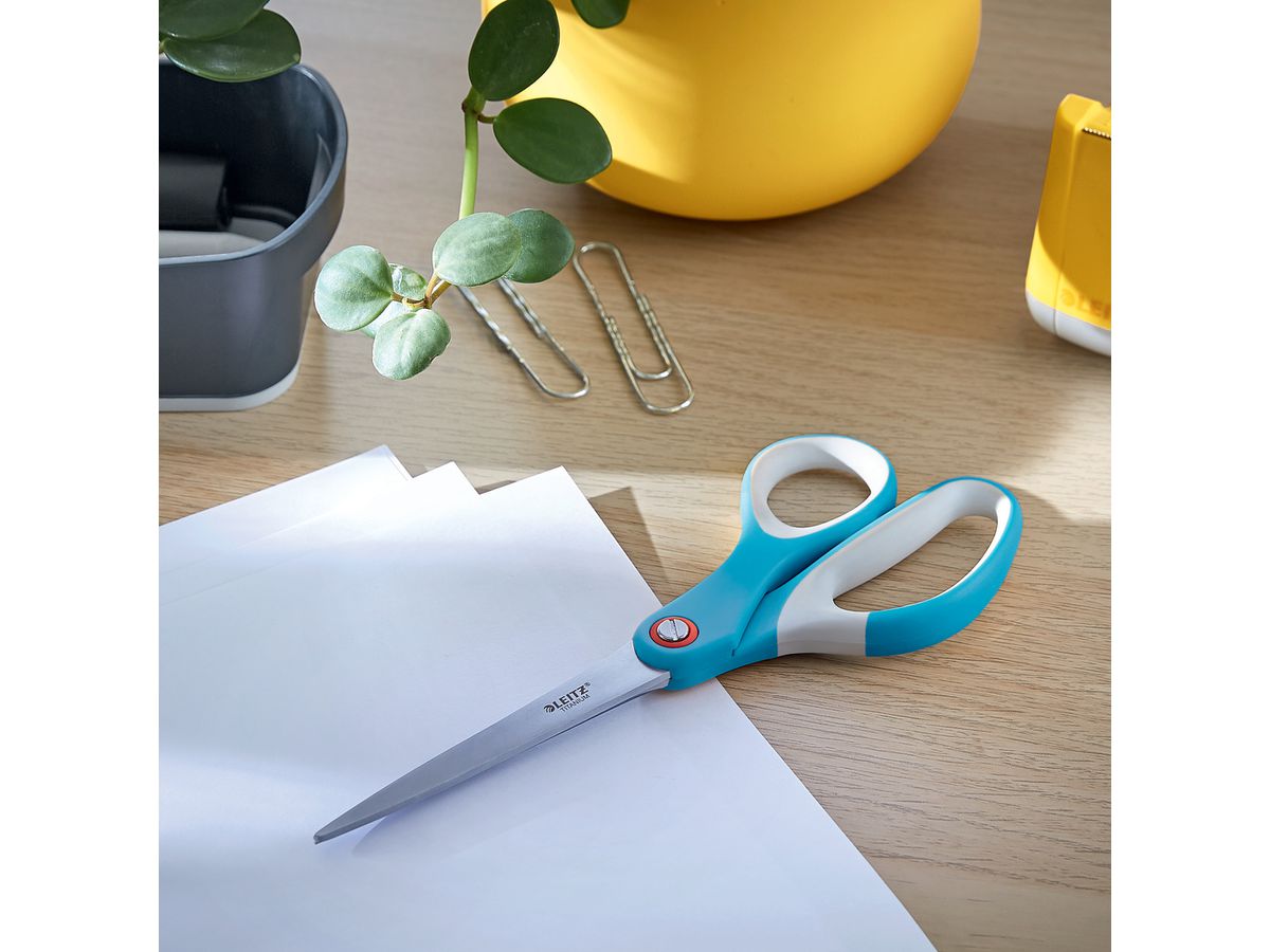 LEITZ Ciseaux Titan Cosy 5332-00-61 bleu 20.5cm (4002432128556)